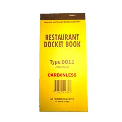 Docket Book 0011 Triplicate (10/PK)